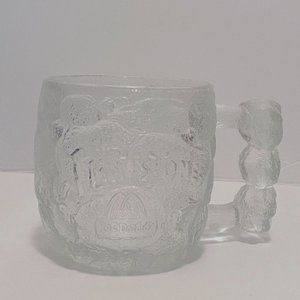 Vintage Rocky Road 1993 McDonald’s Flintstones Glass Mug
